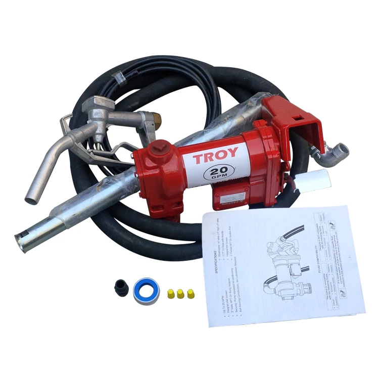 Popular 12v Fuel Pump With Nozzle Hose Tube Buy 12v Fuel Pump,12v