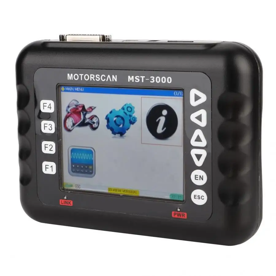 

Original Taiwan Version MST-3000 Motorcycle Diagnostic Scanner Motorbike Electronic Diagnostic Tool Fault Code Scanner Free Ship