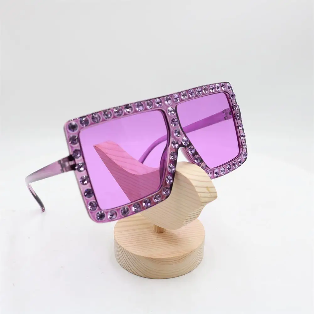 bling oversized diamond sunglasses 2020 wholesale kids luxury diamond rhinestone sunglasses 2021 mommy and me