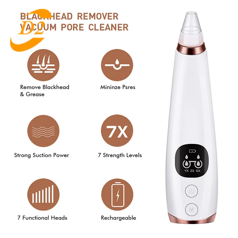 

Electric Blackhead Remover Black Head Vacuum Pore Cleaner Nose Face Deep Cleansing Skin Care Machine Birthday Gift Dropshipping
