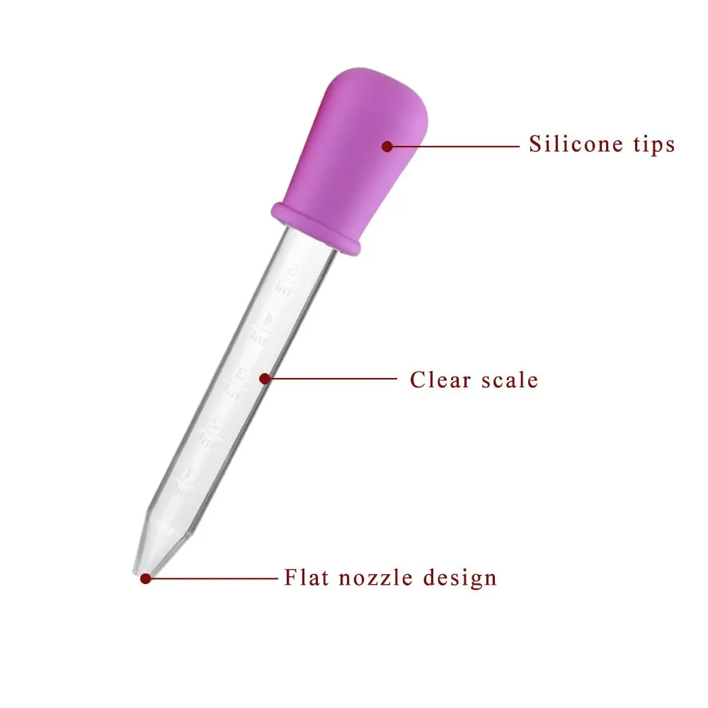 

Amazon Hot Sale Eco-friendly Food-grade Baby Medicine Dropper Feeding Device Silicone Liquid Dispenser