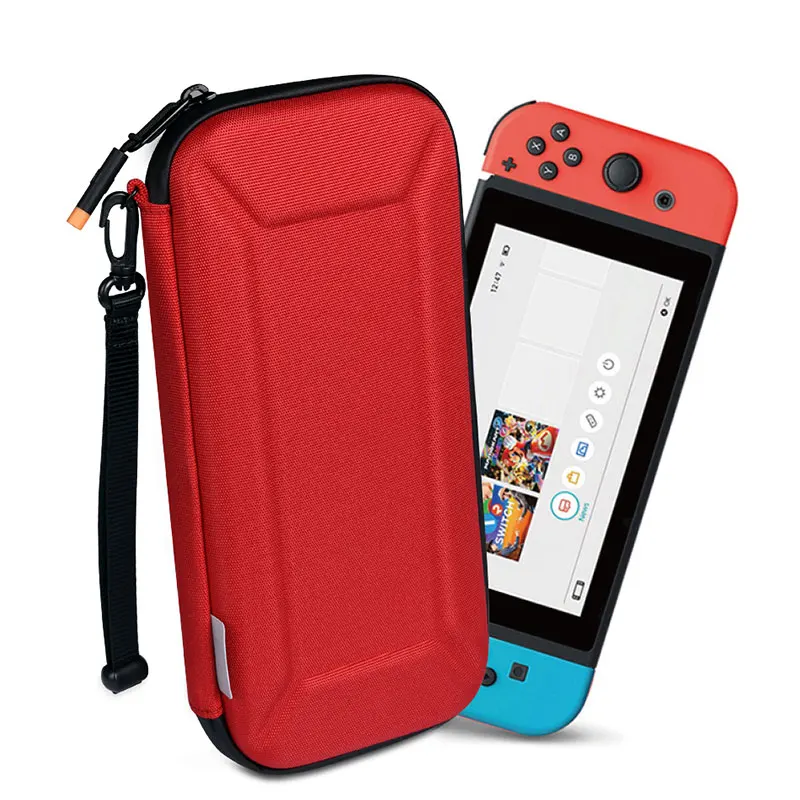 

WIWU Newest Protective Portable Travel Carry Case Shell Waterproof Pouch for Nintendo Switch Black, Black, grey, red,camou