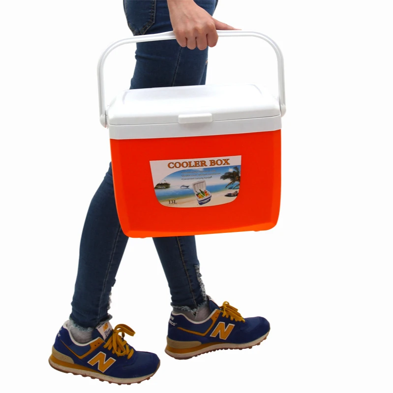 

Plastic Outdoor Camping Cooler Box Cube Cool Storage fishing Cooler Box for Travel, Picture
