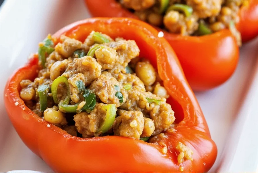 Filled Bell Pepper Recipe: Crisp-Tender Step-by-Step Guide
