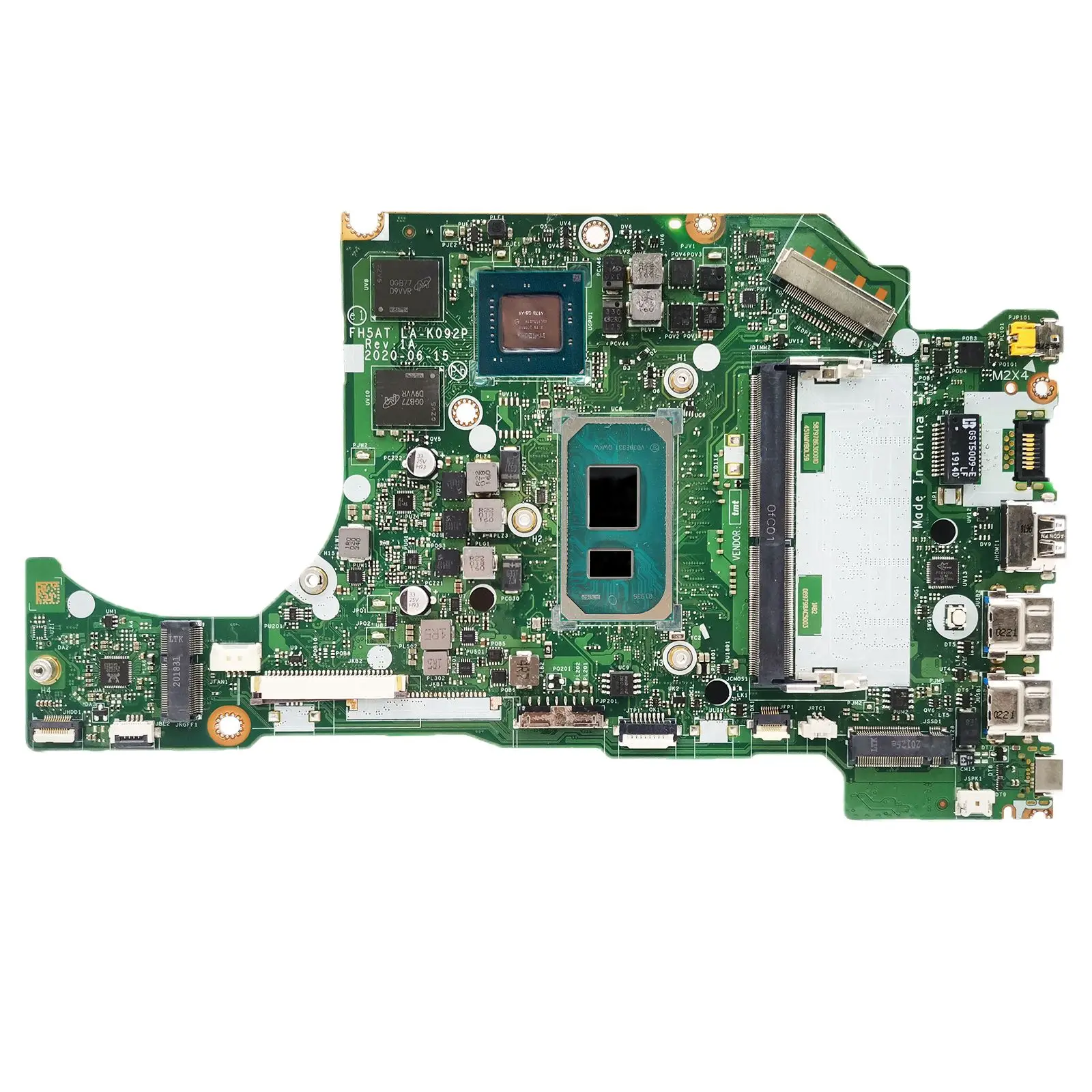 

LA-K092P motherboard for Acer A515-56 laptop motherboard with CPU I5-1135G7/i7-1165G7 RAM 4GB+GPU 100% test work