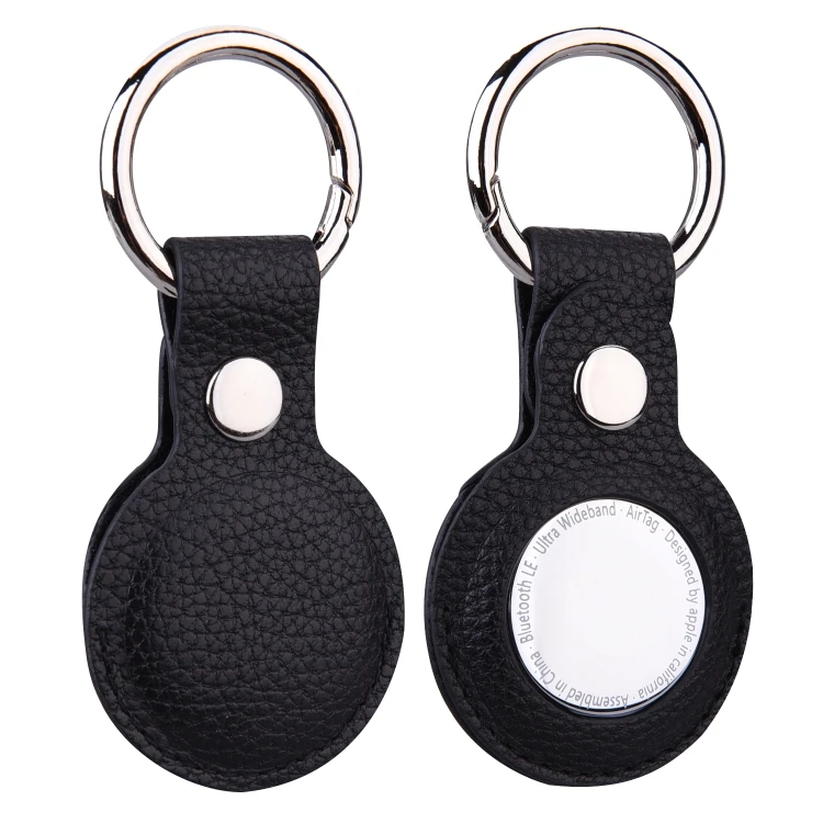 

2022 new arrivals Dog Collar Anti-lost keychain Tracking protective leather cases for Apple Airtag Case