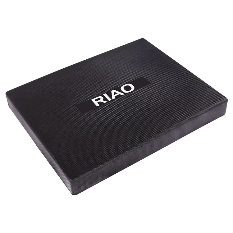 

Fitness Exercise Soft PU Pilates Yoga Balance Pad, Black or custom color