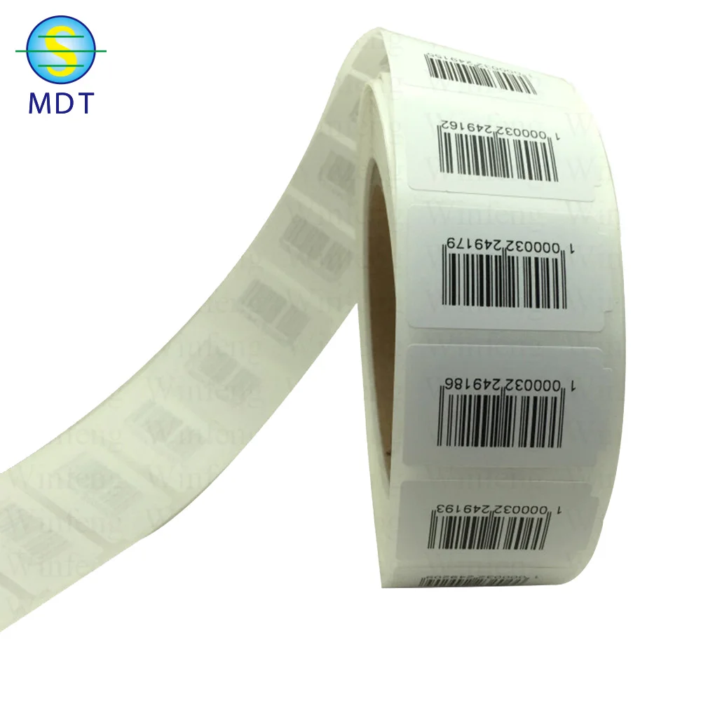

MDT 13.56MHZ Printable FM11RF08 RFID Label Tag Sticker, Customized color ,cymk color pantone color