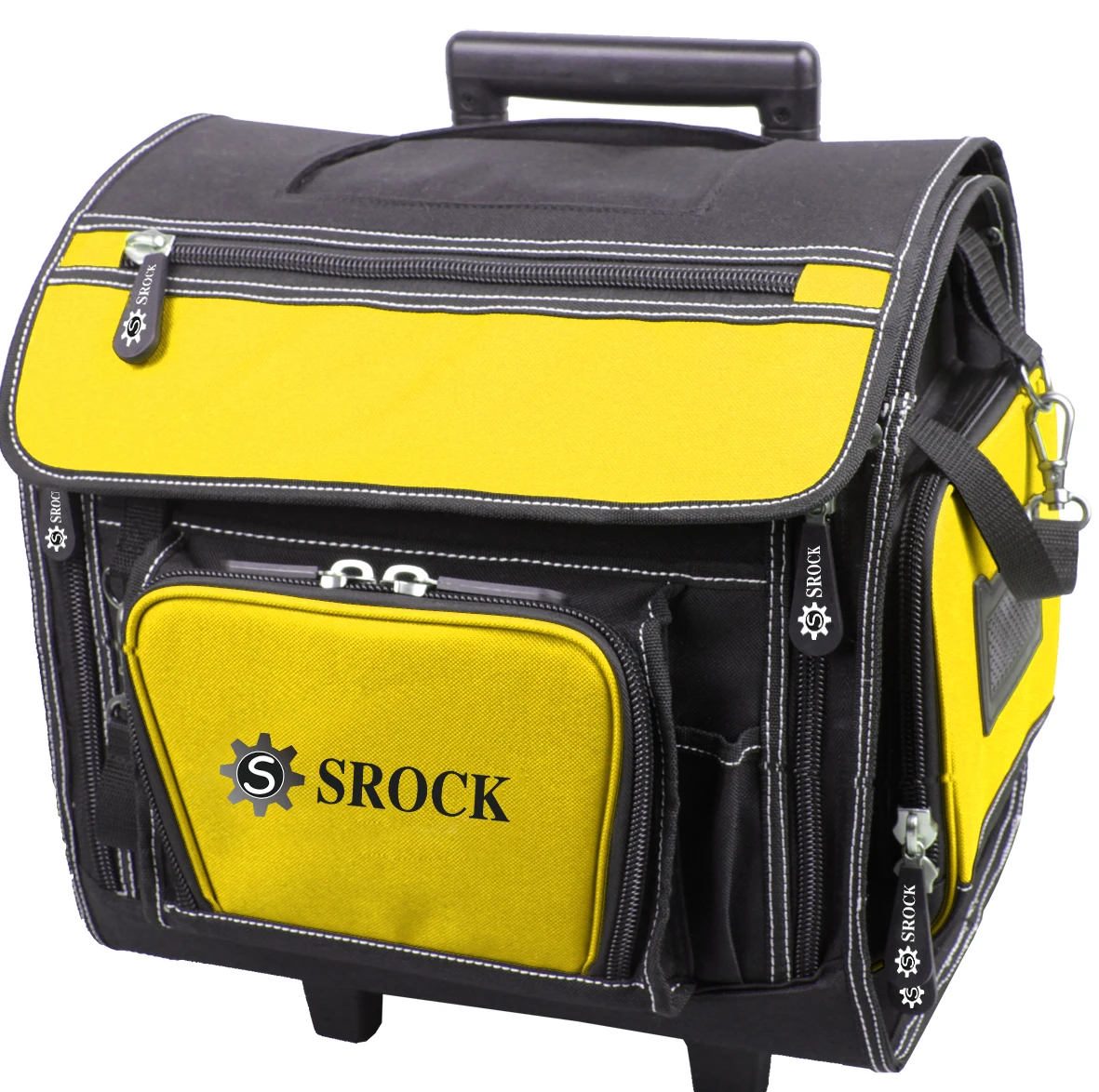 Large Space Trolly Heavy Duty Tool Bags With Wheels Rolling Tool Bag