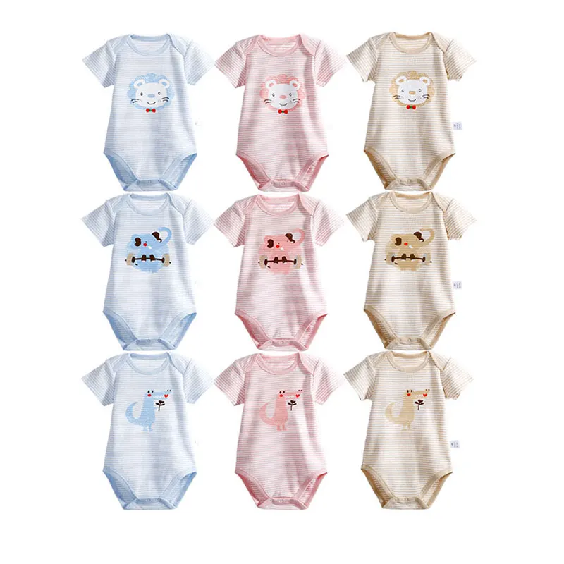 

Quality Sleeveless Cotton Baby Bodysuit, Baby Clothes Girls' Baby Rompers/