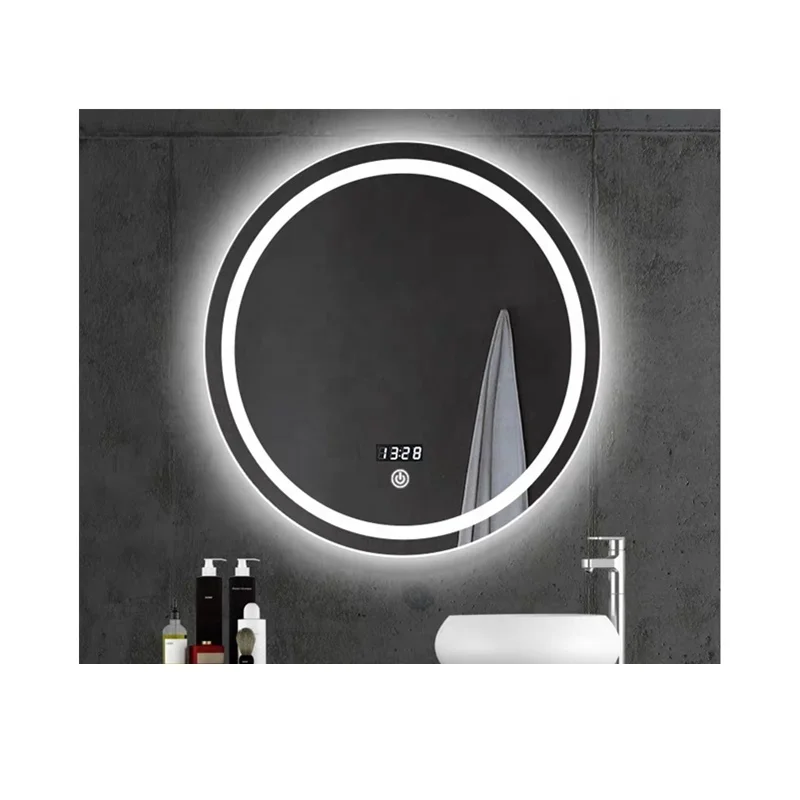 

Economical smart touch sensor vanity mirror round smart led light mirror