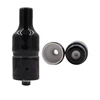 Glass Ceramic Donut Wax Atomizer Glass Cover Full Ceramic donut dry herb wax vaporizer atomizer