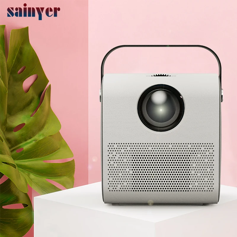 

Sainyer Q3 150 ANSI Lumens Mini Portable HD LED Projector Support 1080P 4K ($16 Extra for Android OS)