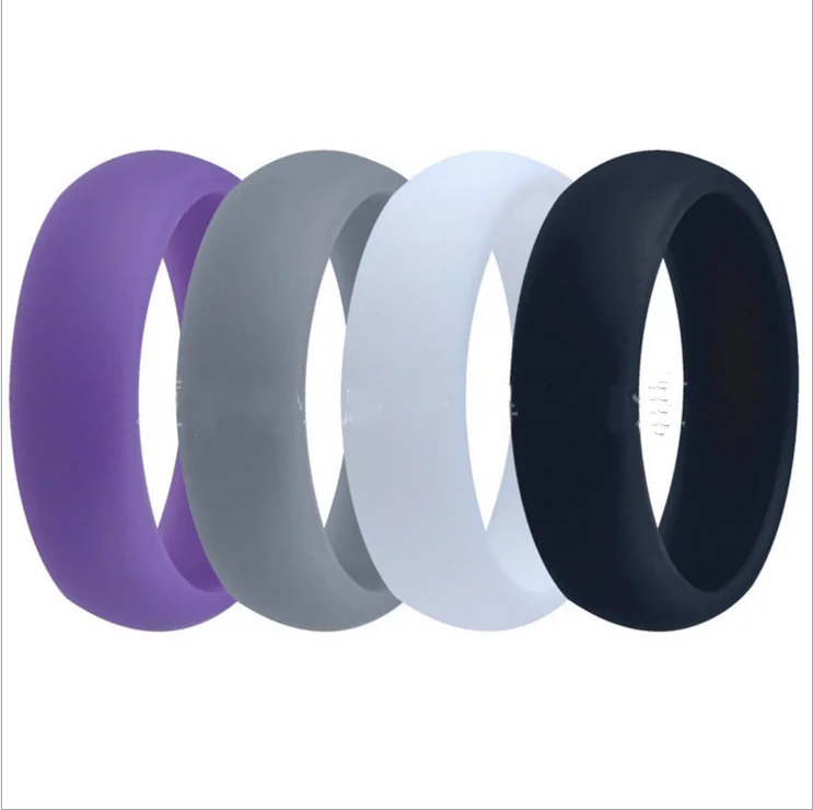 

Best Sale Custom Durable Soft Silicone Wedding Men's Ring