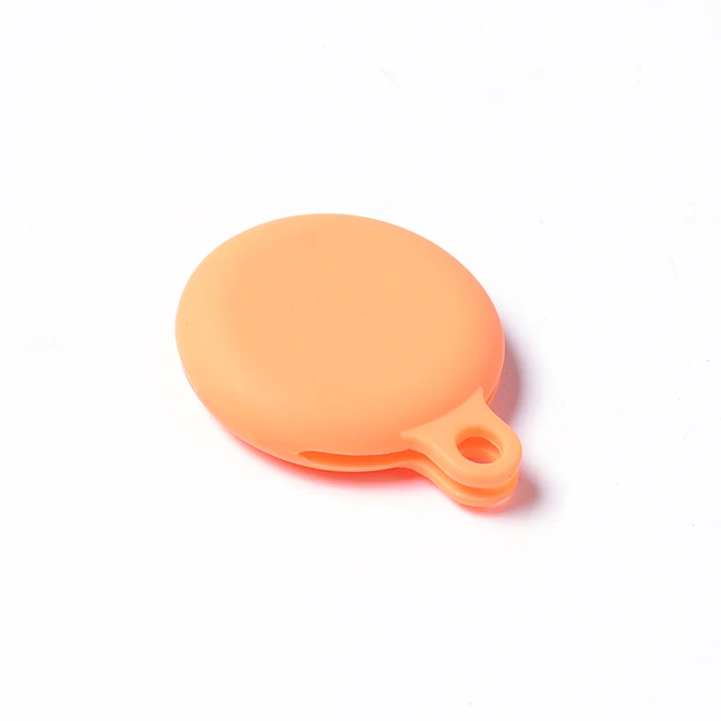 

Anti Lost Gps Tracker Protective Cover Silicone Gel Protective Sleeve Case For Airtags With Keychain, Multi
