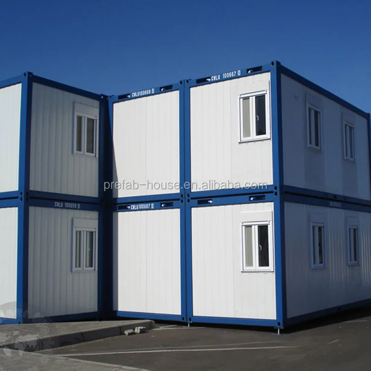 Burundi Low Cost Prefabricated House Design 40ft Flat Pack Container