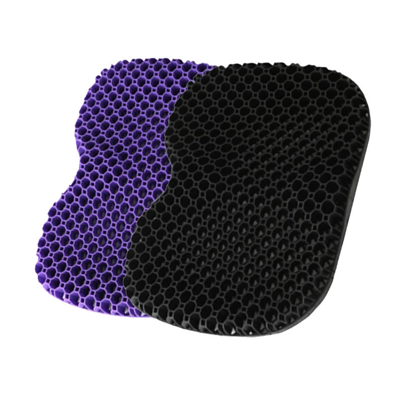 Factory Direct Sale  Folding Thickened Big  Anti Slip  Thicker  Anatomical Gel Protector Gel Cushion  for Airplane Seat Cushion