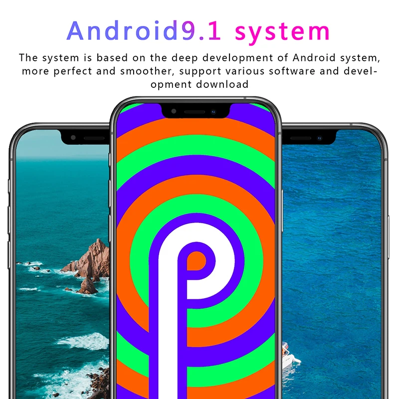 2020 New X20 Pro Global Mobile Phone 6.5 Inch 4800mah Android 9.1 ...