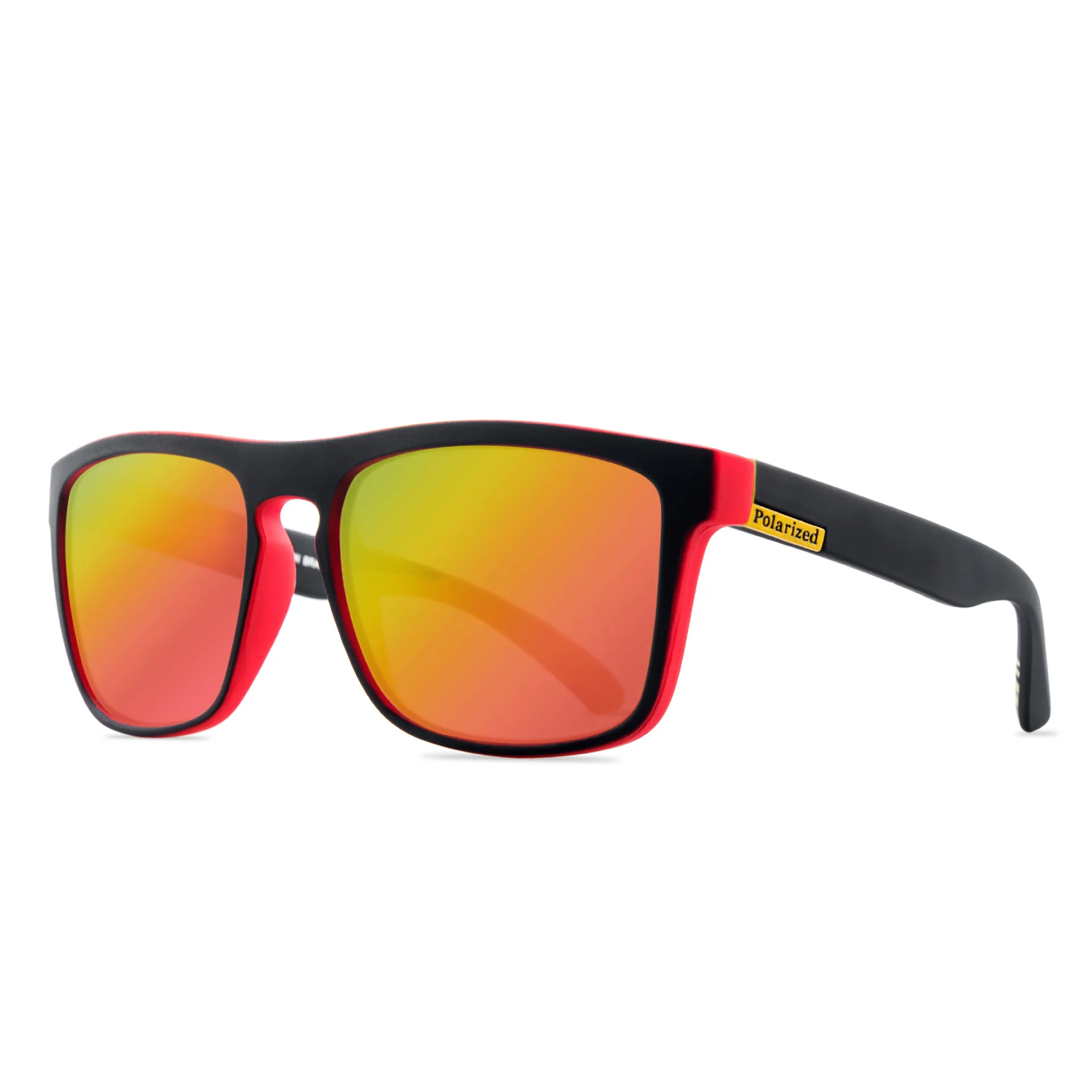 

D731 Elastic Paint Cycling Sports Sunglasses Mirror Lens Mens Sunglasses Polarized