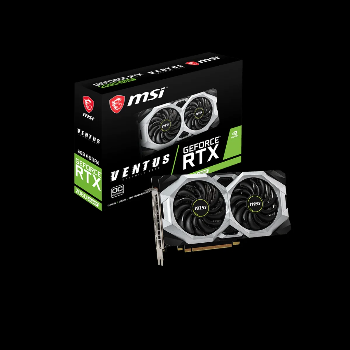 

01 Msi-Colorful 8G Rtx2060 Super graphic cards GDDR5X 256 Bit Max Clock Boost Bus-PCI Express 3.0 X16/Choose brand Msi-Gigaby