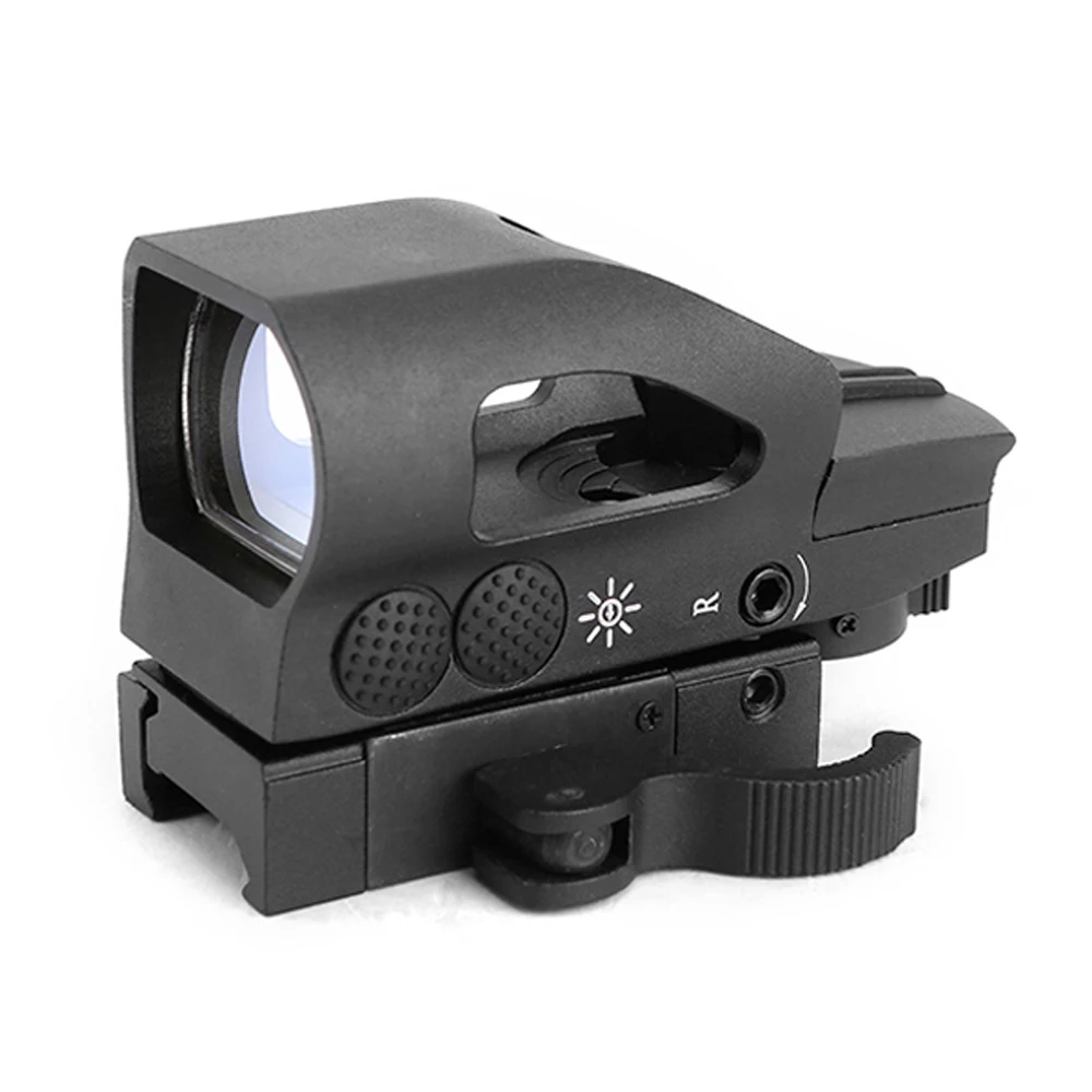 

SPINA OPTICS 1X22X33 red green Dot Reflex sight For Aiming Riflescope Outdoor Hunting Sports, Black