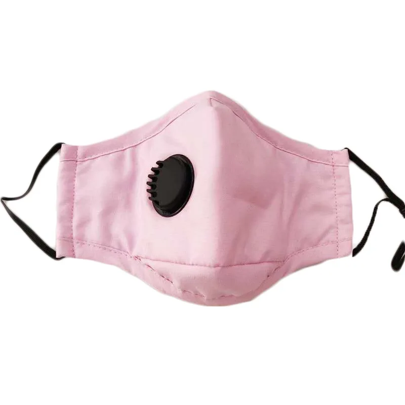 
Fashion Maskes PM2.5 Washable Reusable Anti Air Pollution Dustproof With Valve Cotton face Maskes 