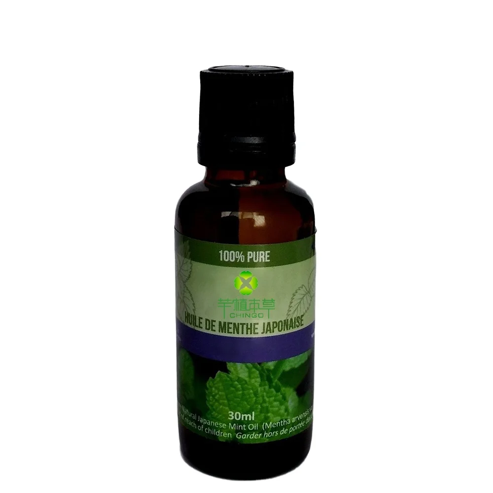

OEM packing 100% natural japanese mint oil