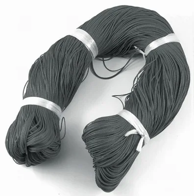 

Pandahall Cotton Wax Cord SlateGray Jewellery Thread and Cord