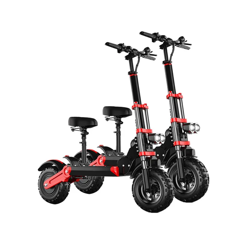 

Fast 500W 48V10AH Electric Scooter Adult With 12 Inch Tires