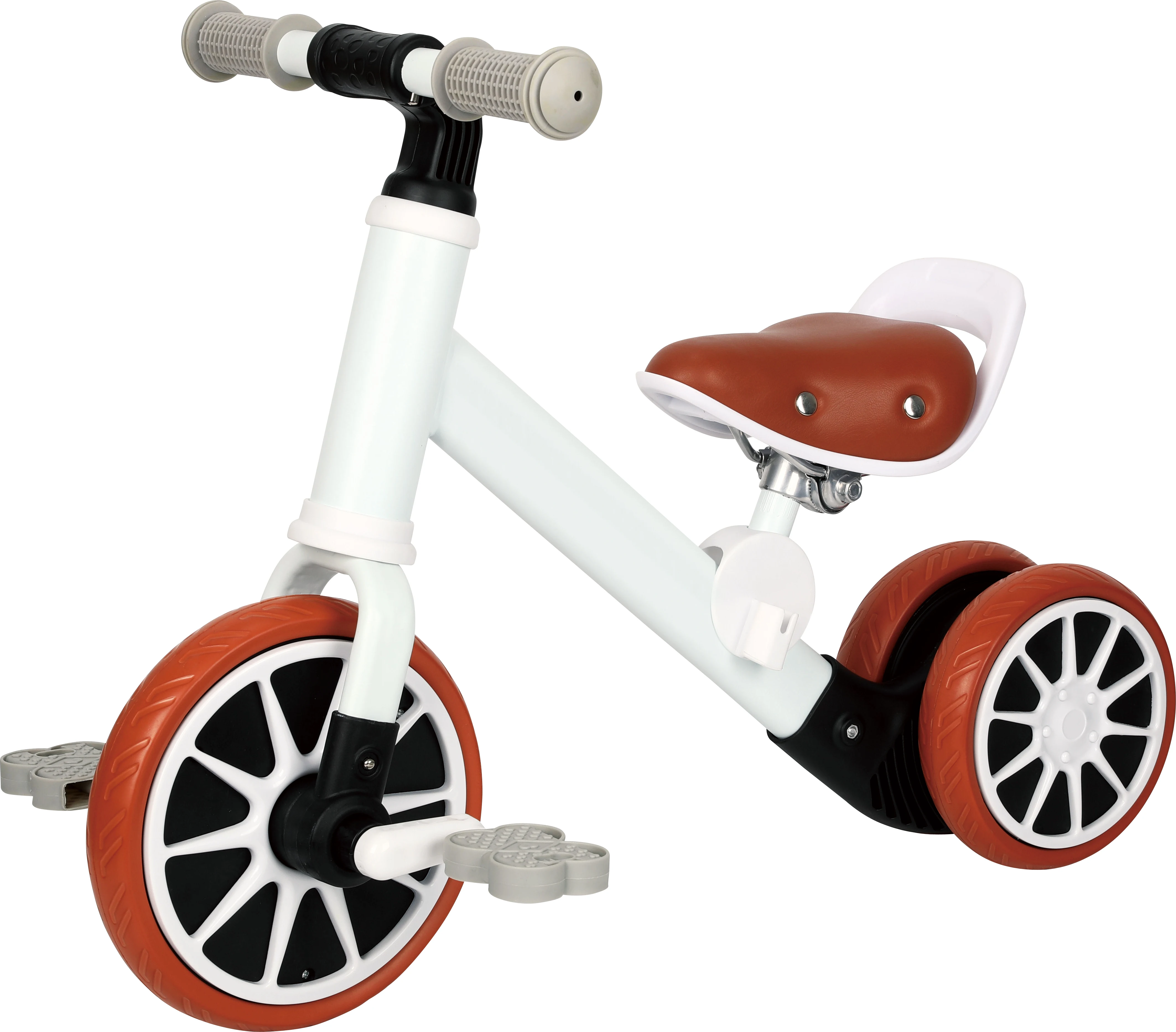 

2 IN 1 children balance bike Bicycle for kids with pedal scooter, Red,white,green