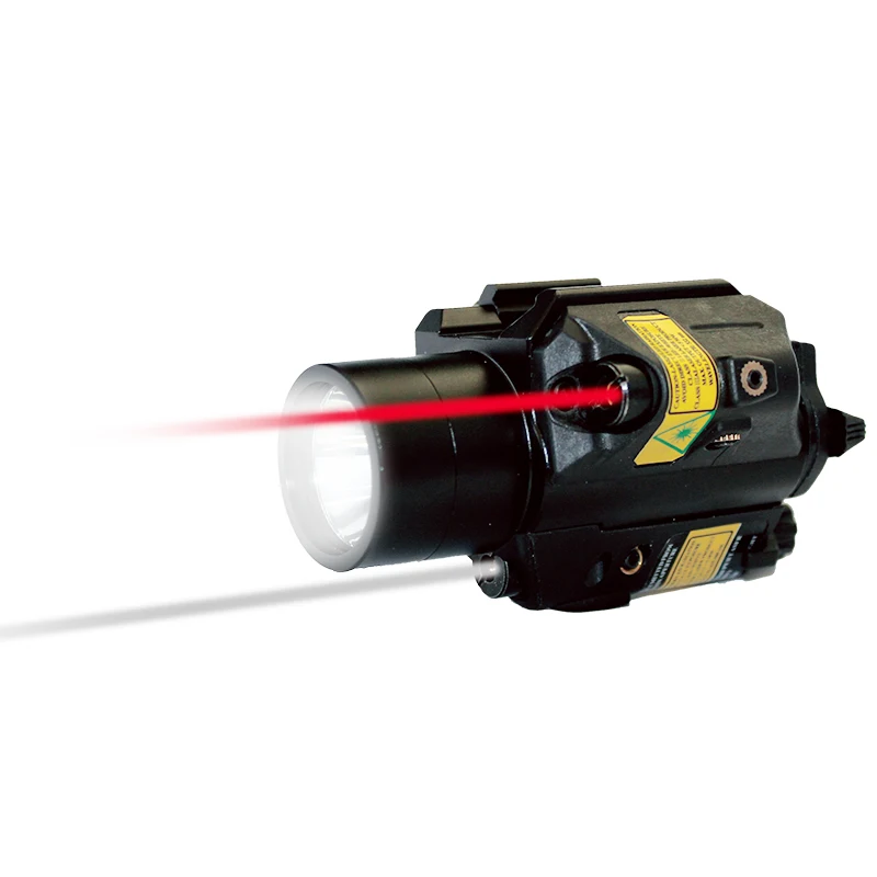 

Military Adjustable Weapon Strobe Gun Light with Red Infrared Dual Beam Laser Sight Combo