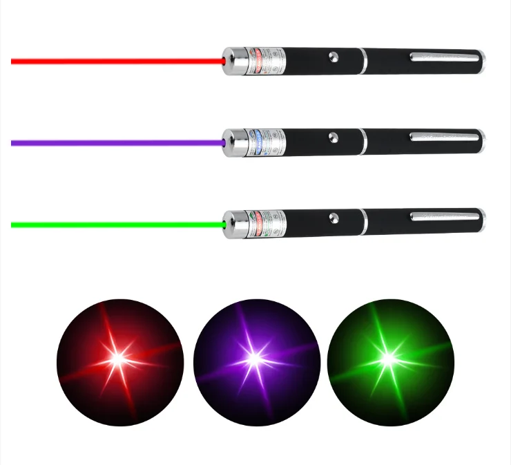 

5MW High Power Green Blue Red Dot Laser Light Pen Powerful Laser Meter 405Nm 532Nm 650Nm