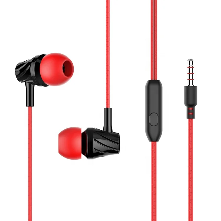 

Cheap Price 3.5mm In Ear Stereo Bass Wired Headphone Earphone Handfree With Champ Mic For Samsung Xiaomi Vivo Mobile Phone