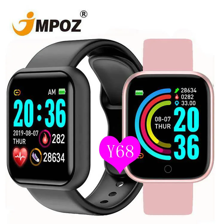 

L18 Smartwatch Monitor Blood Pressure Fitness Tracker Sport Watch Heart Rate Touch Screen Smart Watch Bracelet vs w34 y68 watch