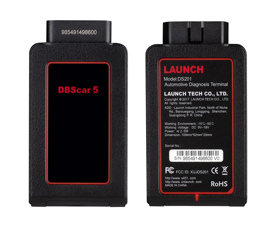 

2023 Launch DBSCAR 5 DBSCAR II Adapter for X431 V/V+/pro/pro3/pros/pro3S /DIAGUN IV/Pro Mini X431 BT Connector BT Module