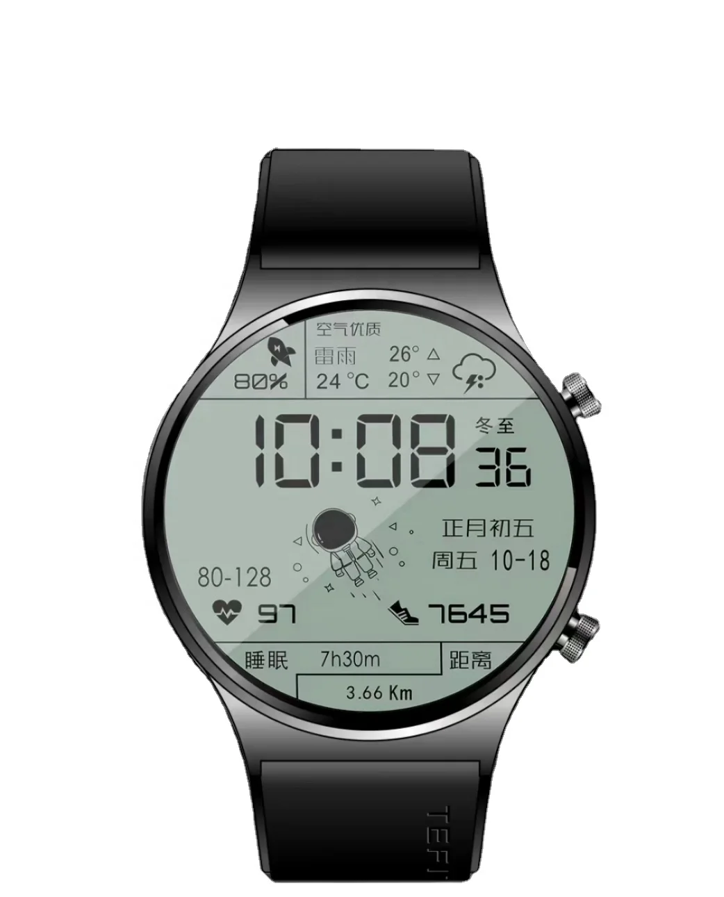 

2021 Explosion Smartwatch Astronaut custom Dial Blood Oxygen Health Sports Fitness Movement digital watch