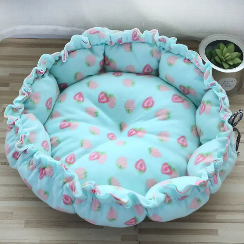 

Cheapest Bed Cat House Warm Cave Kennel for Dog Puppy Home Sleeping Kennel Teddy Comfortable House Cat Bed, Multi color