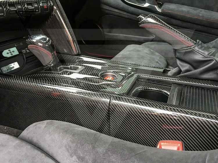 Carbon Fiber Interiors Center Console Skin For Nissan R35 Gtr Buy For