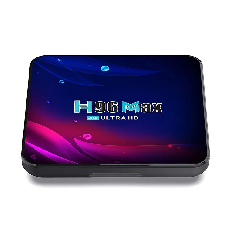 

2021 Original H96Max tv box factory RK3318 android 11.0 os 2gb ram 16gb rom android tv set top box H96 Max v11