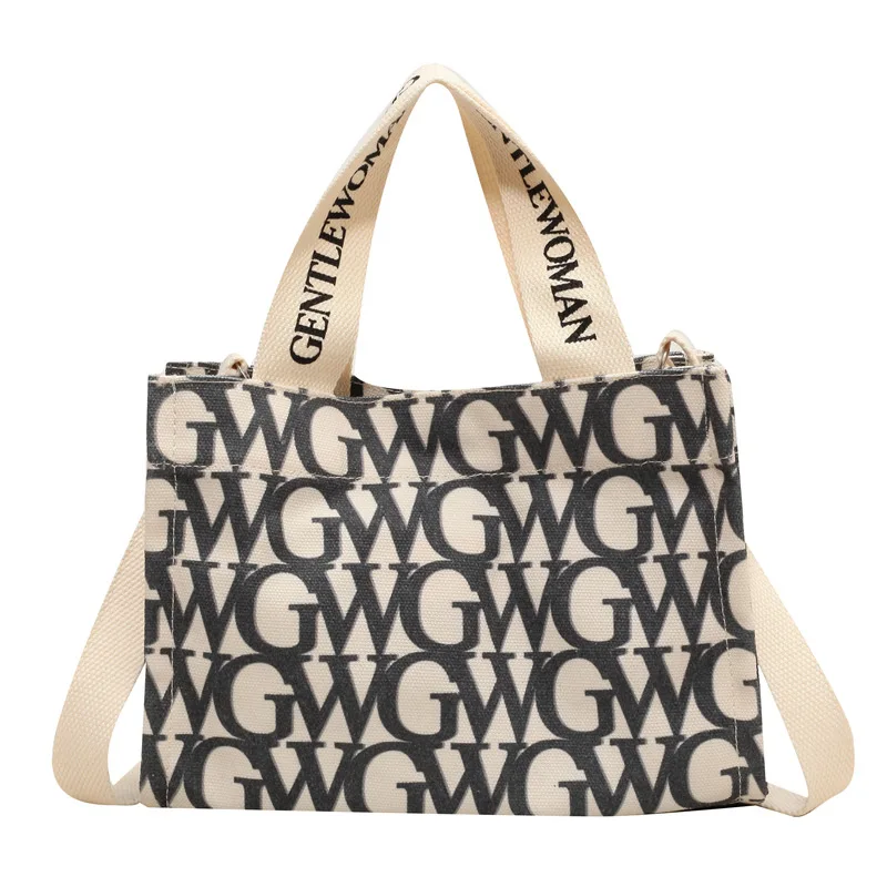 

Gentle Woman Fashion Canvas Bag New Casual 3D Shoulder Bag