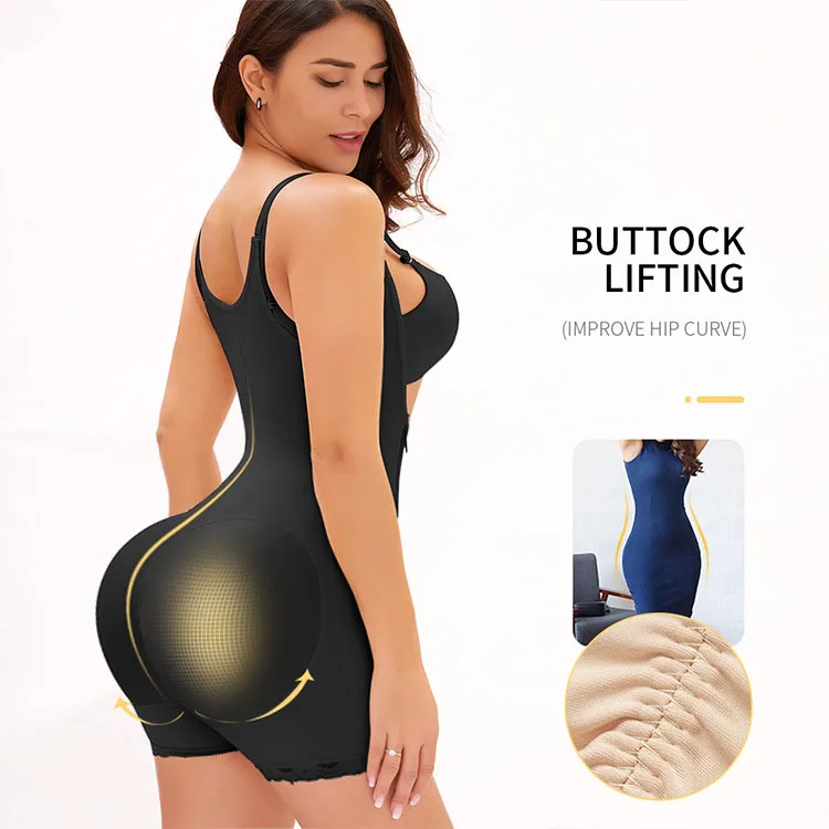 

Women Slimming High Waist Lace Tummy Control Butt Lifter Hip Enhancer Shapewear Body Shaper, Picture color