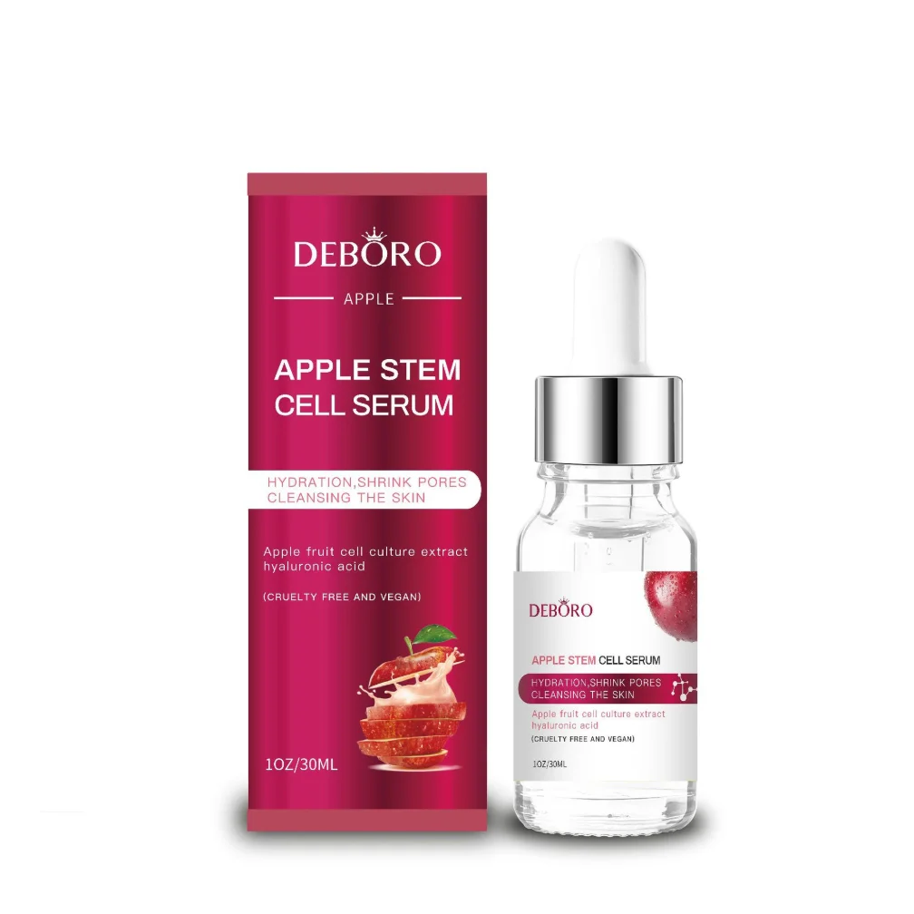 

30ml Apple Stem Cell Serum Anti Wrinkle Skincare Facial Hyaluronic Acid Serum for Skin Natural Organic Anti Aging Facial Serum