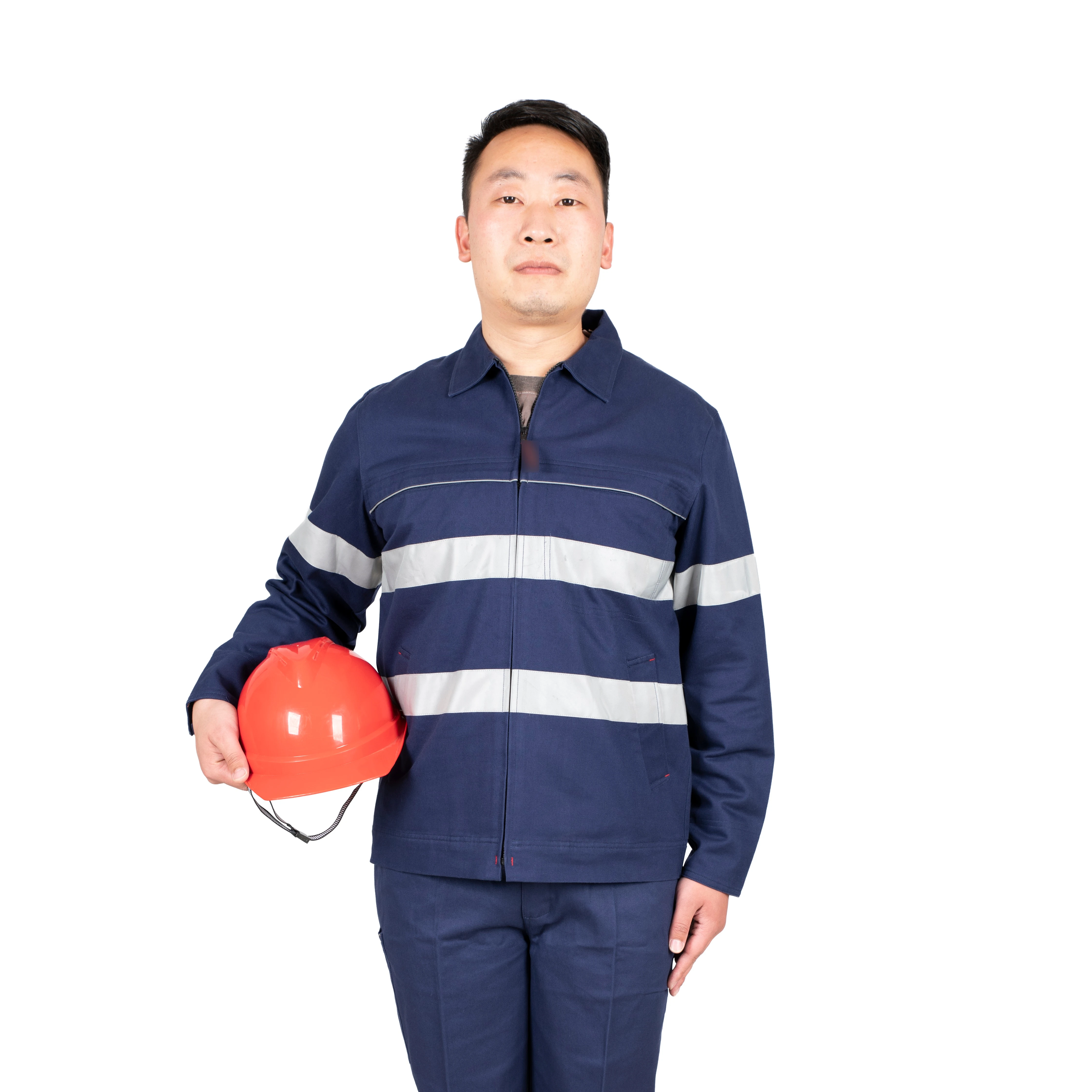 中国工厂供应商优质安全反光制服建筑工作服定制衣服