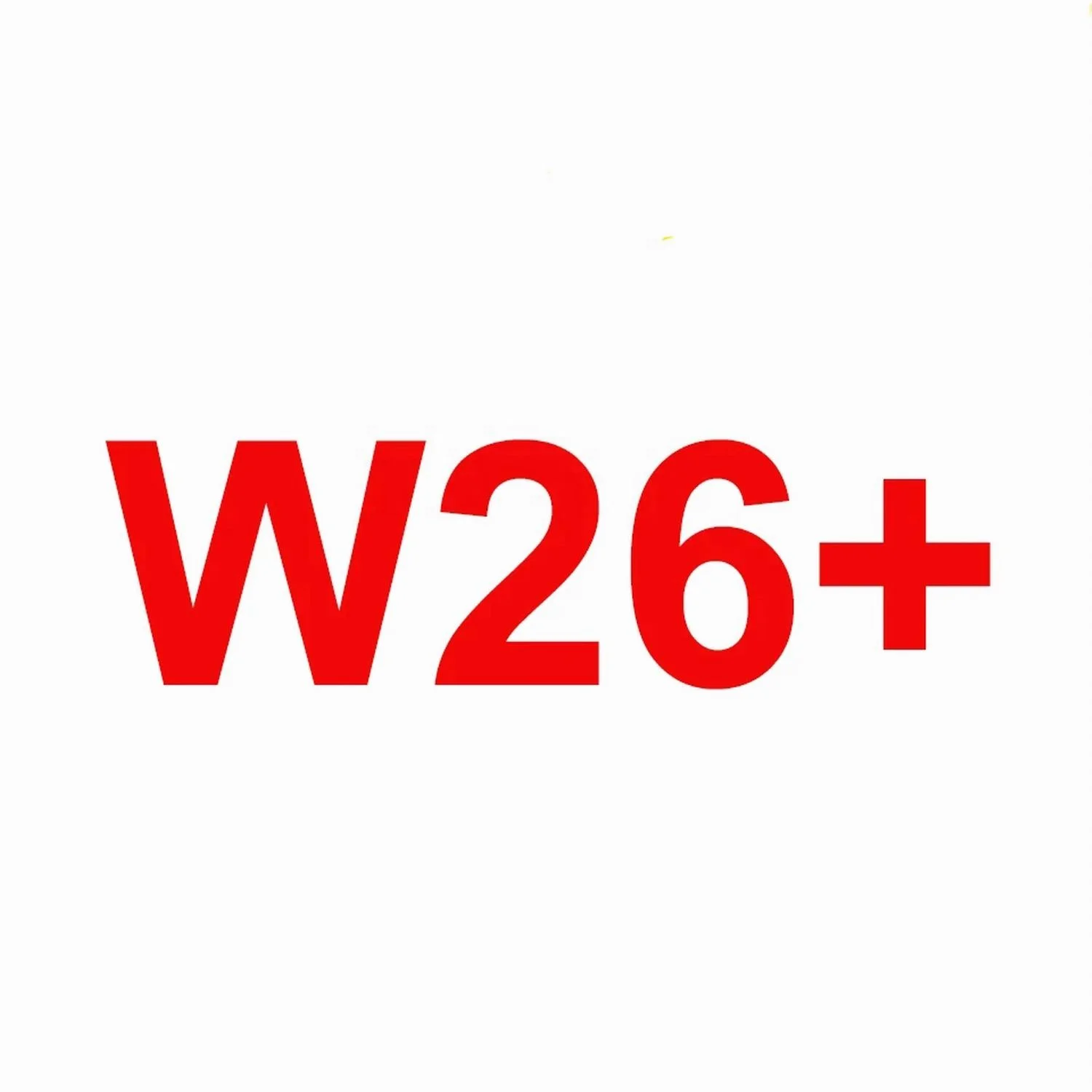 

2021 New W26+ W26 plus Smart Watch Custom Logo SmartWatch W26+ Control BT Smart Watch Band W26+ PK T500 F20 FK78 HW12 FT60 Z20, Customized colors