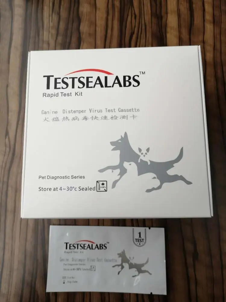 
Testsealabs One step Rapid test kit for cat TOXO IgG/IgM test for pet diagnostic 