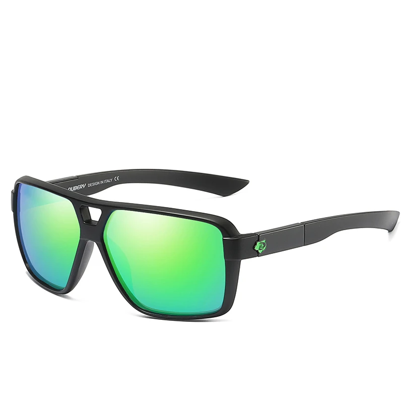 

2021 DUBERY Men's Camouflage Sport Glasses Polarized Night Vision Sunglasses Men's Retro Male Sun Glass For Men UV400 Shades, Custom colors