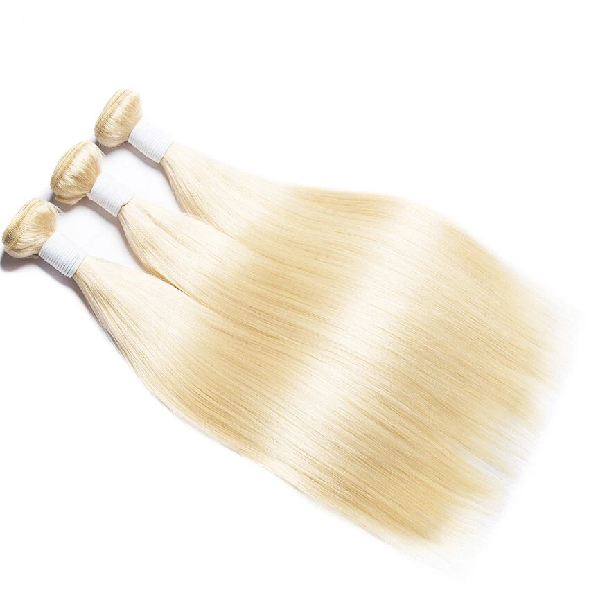 

Hair Wholesale 10a grade unprocessed virgin hairvendors 100% cuticle aligned hair 613 blonde human hair extension