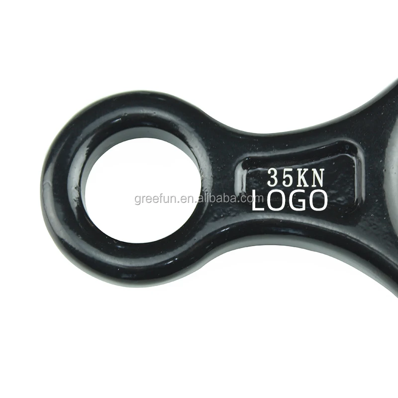 Climbing Descender Rappel Ring Abseil Rope Rescue Descender Belay