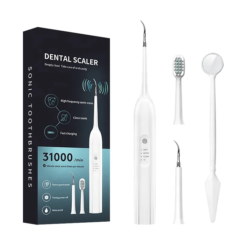 

Fast Delivery Wholesale Cheap Custom Logo Waterproof Electric Teeth Dental Remover With Brush Head