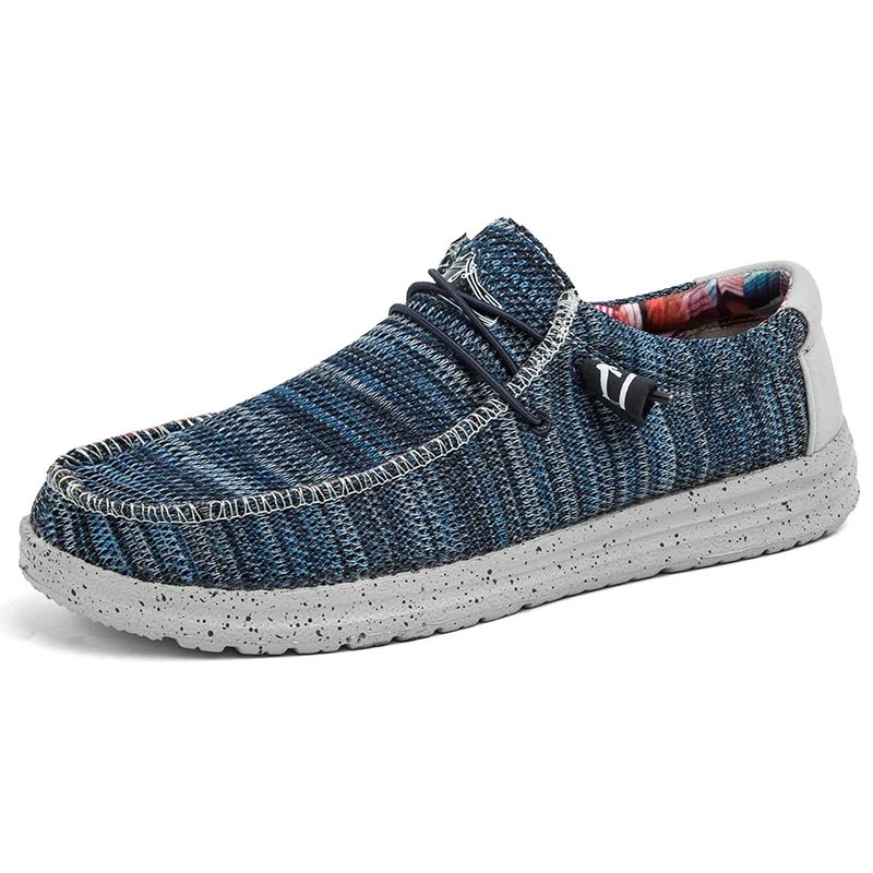 

World- Win 2021 New arrivals summer sneakers men's slip on loafers canvas for men, 5 colors